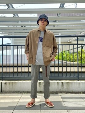 ARKnets STAFFさん（メンズ・172cm）の春コーディネート