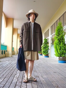ARKnets STAFFさん（メンズ・168cm）の夏コーディネート