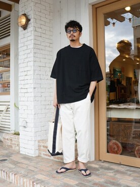 ARKnets STAFFさん（メンズ・185cm）の夏コーディネート