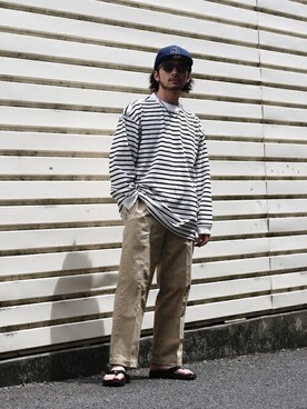 ARKnets STAFFさん（メンズ・178cm）の夏コーディネート