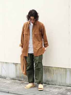 ARKnets STAFFさん（メンズ・173cm）の夏コーディネート