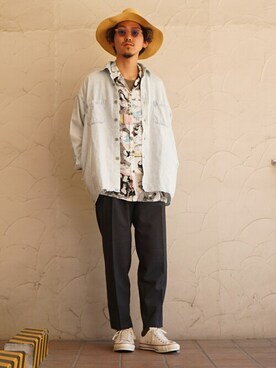 ARKnets STAFFさん（メンズ・175cm）の夏コーディネート