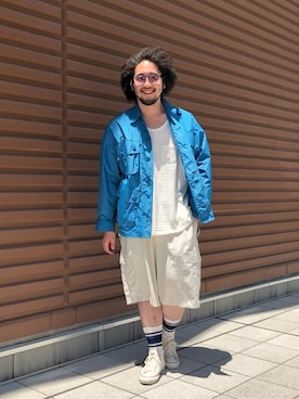 ARKnets STAFFさん（メンズ・180cm）の夏コーディネート