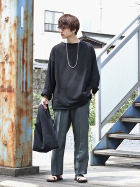 ARKnets STAFFさん（メンズ・181cm）の夏コーディネート