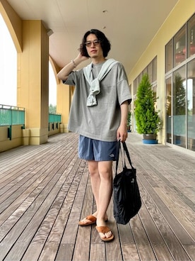 ARKnets STAFFさん（メンズ・170cm）の夏コーディネート