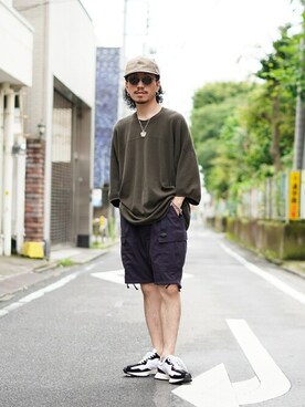 ARKnets STAFFさん(メンズ・165cm)の夏コーディネート