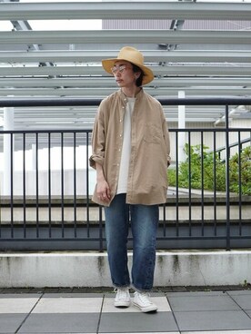 ARKnets STAFFさん（メンズ・171cm）の夏コーディネート