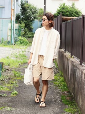 ARKnets STAFFさん（メンズ・173cm）の夏コーディネート