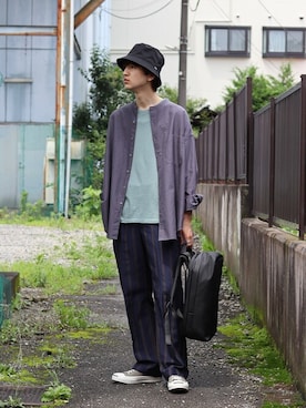 ARKnets STAFFさん（メンズ・181cm）の夏コーディネート