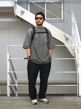 「RAYBAN」｜ARKnets STAFFさん（メンズ・170cm）の夏コーディネート