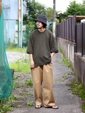 ARKnets STAFFさん(メンズ・178cm)の夏コーディネート