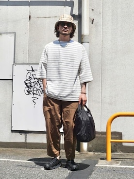 ARKnets STAFFさん（メンズ・178cm）の夏コーディネート