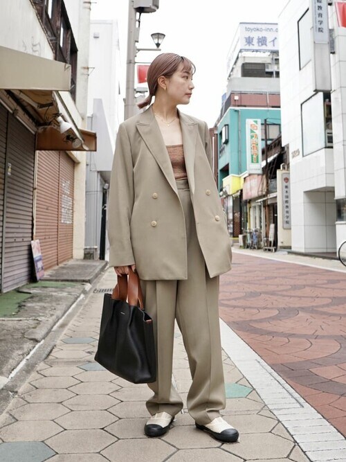 JUN MIKAMI（ジュンミカミ）のタンクトップを使った人気ファッションコーディネート - WEAR