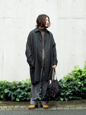 「Andersen-Andersen（アンデルセンアンデルセン）のアイテム」を使った、ARKnets STAFFさん（メンズ・170cm）の秋コーディネート