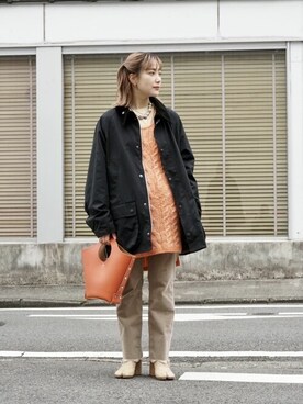 ARKnets STAFF(ARKnets)｜Barbourのブルゾンを使ったコーディネート - WEAR