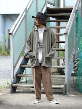 ARKnets STAFFさん（メンズ・175cm）の秋コーディネート