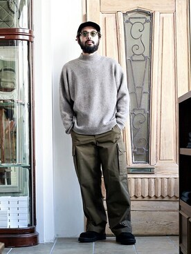 ARKnets STAFFさん（メンズ・174cm）の秋コーディネート