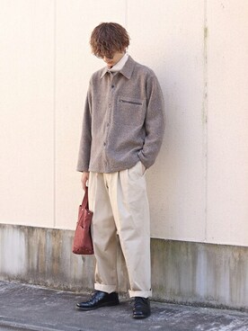 「アークネッツ」｜「アイテム（ブルゾン）」を使った、ARKnets STAFFさん（メンズ・181cm）の秋コーディネート