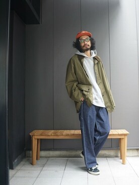 ONLY ARK barbour 別注 BIG BEDALE 48