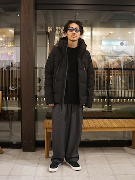 「CONVERSE（コンバース）のアイテム（スリッポン）」を使った、ARKnets STAFFさん（メンズ・175cm）の秋コーディネート
