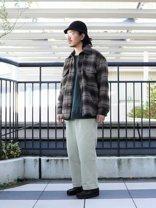GOLD（ゴールド）の「GOLD / ゴールド：ALPACA WOOL SHAGGY CHECK