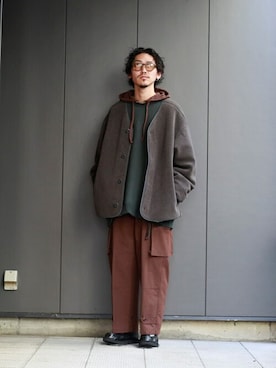 ARKnets STAFFさん（メンズ・175cm）の冬コーディネート