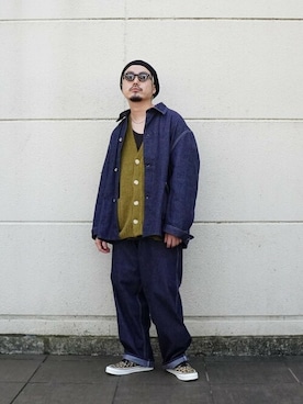 ARKnets STAFFさん（メンズ・166cm）の冬コーディネート