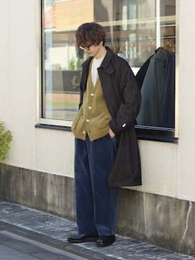 ARKnets STAFFさん（メンズ・181cm）の冬コーディネート