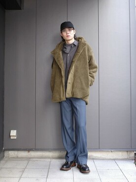 「DAIRIKU」｜「アイテム（ジャケット/アウター）」を使った、ARKnets STAFFさん（メンズ・185cm）の冬コーディネート