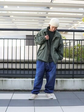 ARKnets STAFFさん（メンズ・172cm）の冬コーディネート