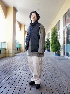 ARKnets STAFFさん（メンズ・170cm）の冬コーディネート