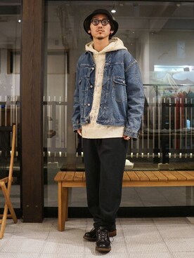 「フラッグスポーツ」｜ARKnets STAFFさん（メンズ・175cm）の冬コーディネート