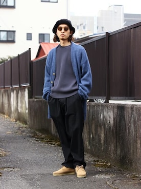 ARKnets STAFFさん（メンズ・173cm）の冬コーディネート