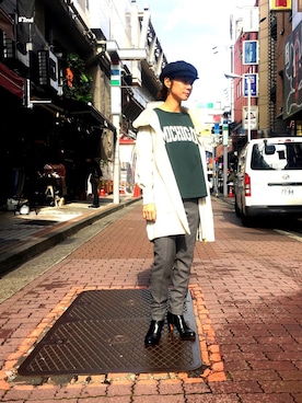 takamoriさん（レディース・158cm）の秋コーディネート