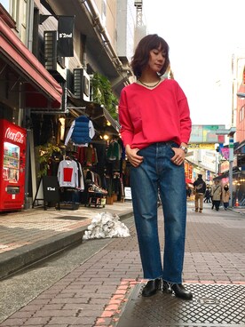 takamoriさん（レディース・158cm）の冬コーディネート