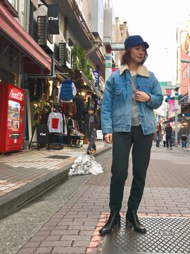 takamoriさん（レディース・158cm）の冬コーディネート