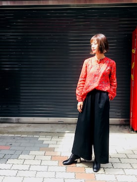 takamoriさん（レディース・158cm）の秋コーディネート