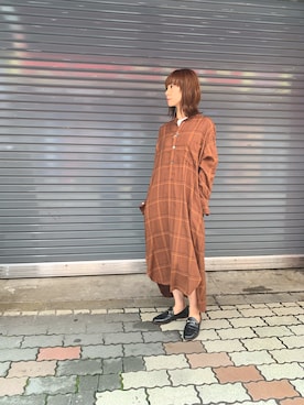 「uncut bound」｜「アイテム（ワンピース/ドレス）」を使った、takamoriさん（レディース・158cm）の夏コーディネート