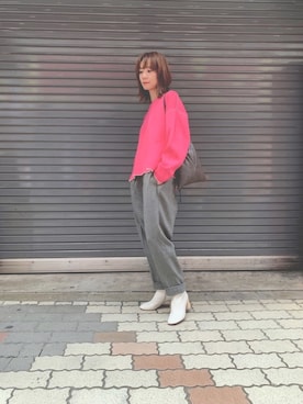 takamoriさん（レディース・158cm）の秋コーディネート