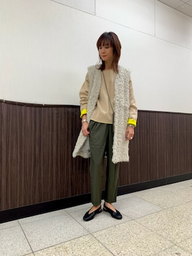 takamoriさん（レディース・158cm）の冬コーディネート