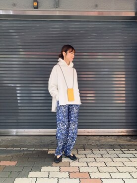 「ITTI（イッチ）のアイテム（財布/小物）」を使った、takamoriさん（レディース・158cm）の冬コーディネート