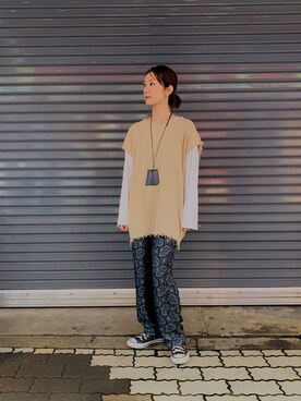 takamoriさん（レディース・158cm）の夏コーディネート