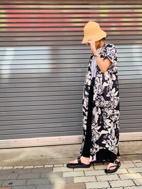 takamoriさん（レディース・158cm）の夏コーディネート