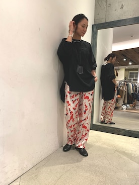 takamoriさん（レディース・158cm）の夏コーディネート