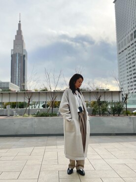 「Johnbull（ジョンブル）のアイテム（ジャケット/アウター）」を使った、takamoriさん（レディース・158cm）の冬コーディネート