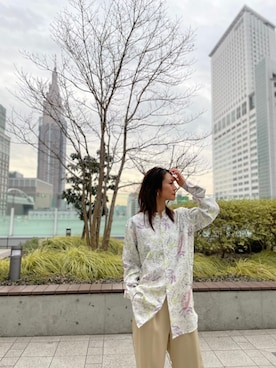 「BANANATIME（バナナタイム）のアイテム」を使った、takamoriさん（レディース・158cm）の冬コーディネート