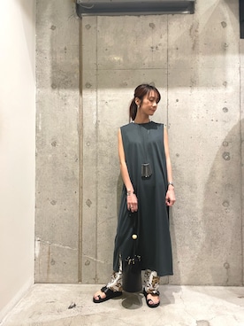「UNKNOWN PRODUCTS（アンノウンプロダクツ）のアイテム」を使った、takamoriさん（レディース・158cm）の春コーディネート