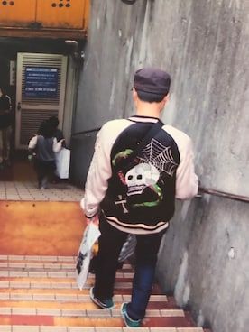 「macpac（マックパック）のアイテム」を使った、nigsさん（メンズ・174cm）の春コーディネート