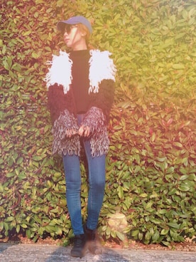 「GRL（グレイル）のアイテム（その他アウター）」を使った、Kaedeさん（レディース・163cm）の春コーディネート