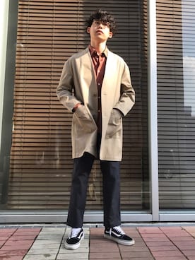 Sさん（メンズ・174cm）の春コーディネート